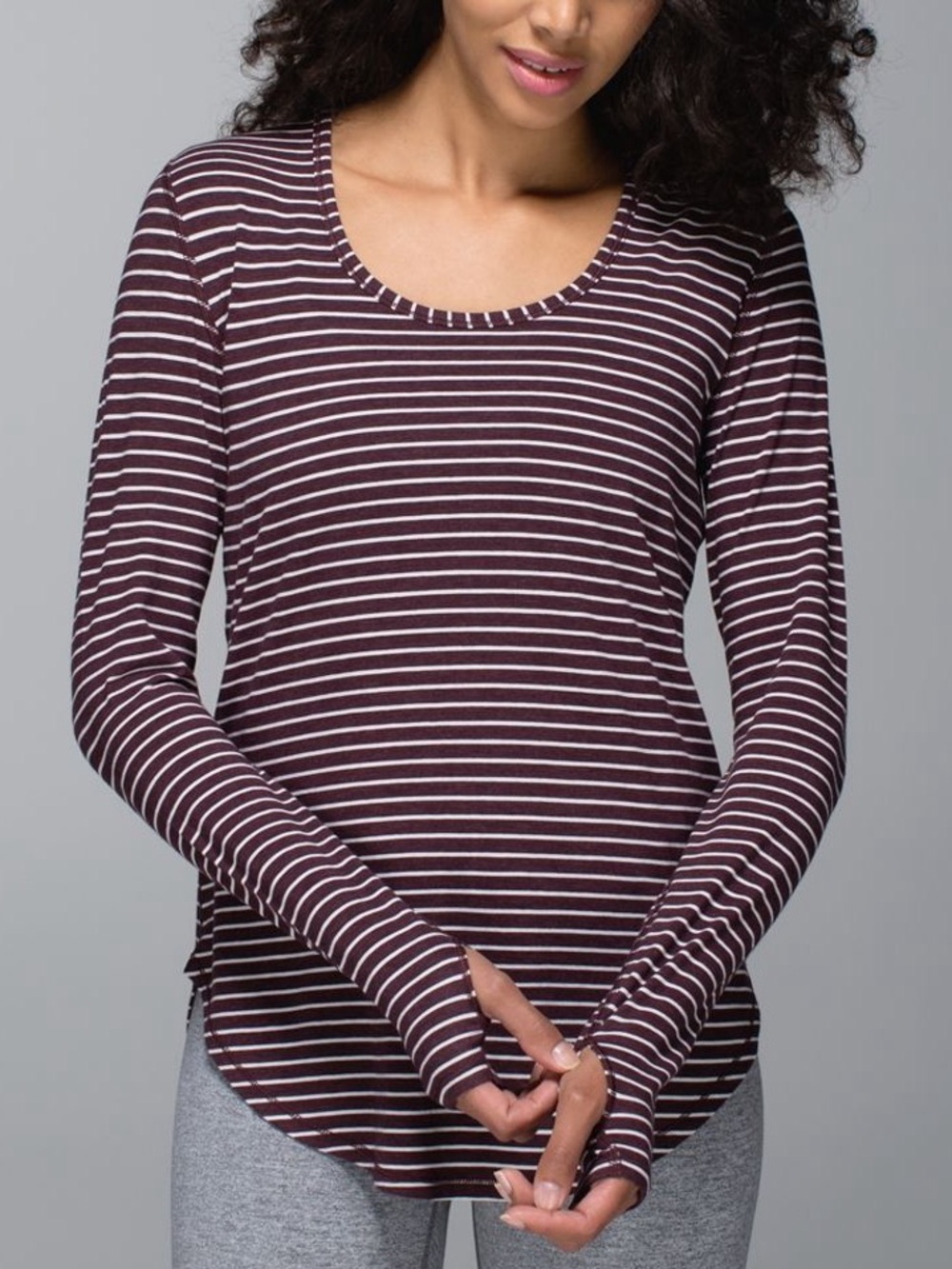Lululemon Yogini 5 Year Long Sleeve Tee - Sz 6 - Picture 2 of 6